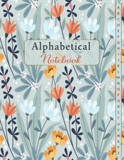 Alphabetical Notebook: A4