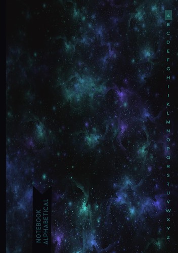 Alphabetical notebook a5 - notebook:,
