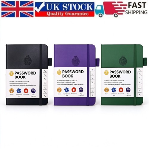 Hardcover password book - password,