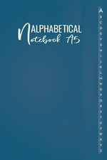 A-Z Notebook A5: A-Z Lined