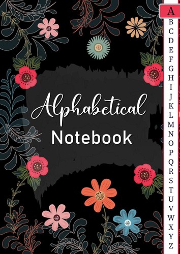 Alphabetical notebook pages - alphabetical, 4