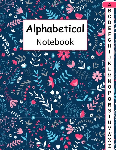 Alphabetical notebook - notebook, a-z