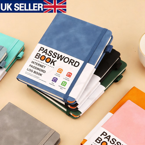 Hardcover password book with - hardcover,