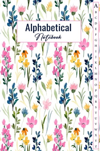Alphabetical notebook a z - alphabetical, a5:
