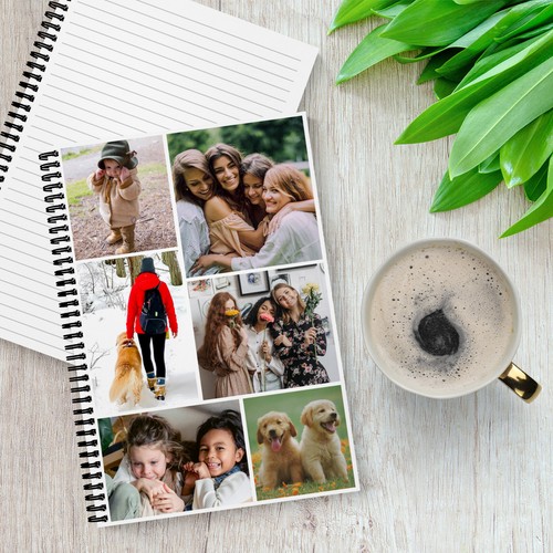 Notebook personalised photo - notebook, a5