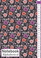 Alphabetical Notebook: 4 Pages