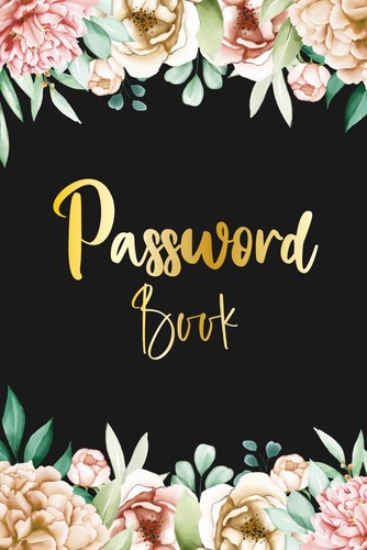 Password book with - password,