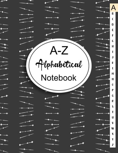 Alphabetical notebook - alphabetical,