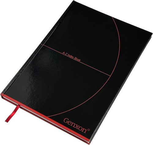 Hardback notebook black - a4,