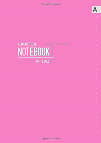 Alphabetical notebook - alphabetical,