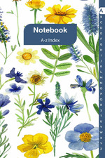Notebook with Alphabet Index