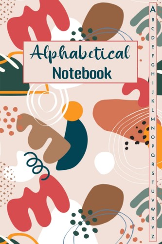 Alphabetical notebook - notebook, a5
