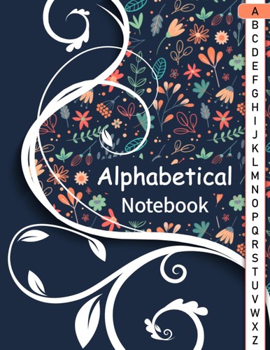 Alphabetical notebook pages - 4,