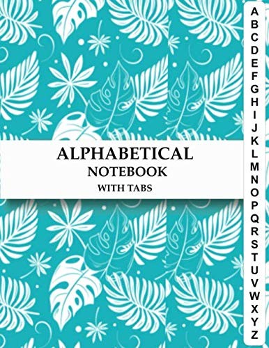 Alphabetical notebook with - notebook,