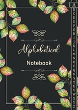 Alphabetical Notebook: 4 pages