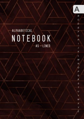 Alphabetical notebook - alphabetical,