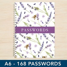 Bees Small Password Book A6