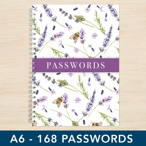 Bees small password book - small,