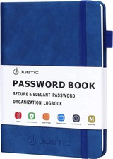 Hardcover Password Note Book