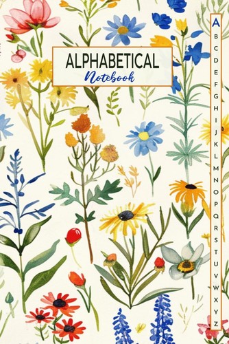 Alphabetical notebook a5 - alphabetical, notebook: