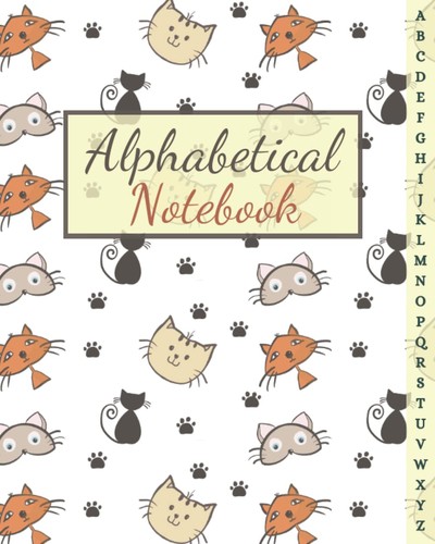 Large alphabetical notebook - large,