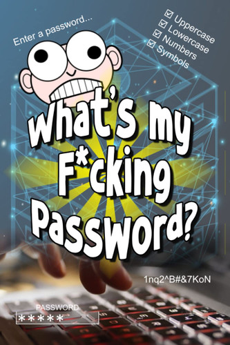 Funny password book - password,