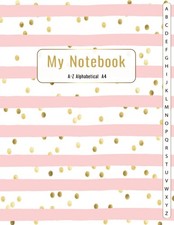 Alphabetical Notebook: A4