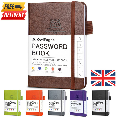 Password book with - password,